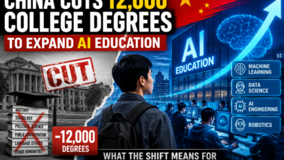 China Cuts 12,000 College Degrees to Expand AI Education: What the Shift Means for the Future of Higher Learning China Cuts 12,000 College Degrees to Expand AI Education: What the Shift Means for the Future of Higher Learning