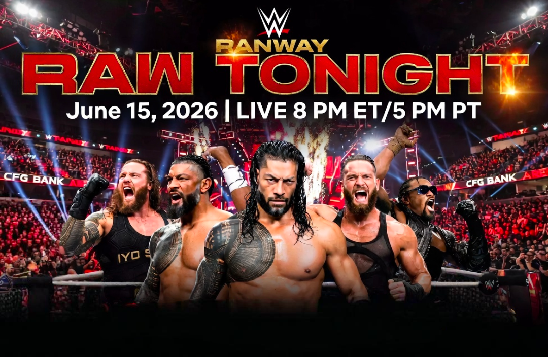 What Time Does WWE RAW Start Today? Global Start Times, Match Card, and How to Watch WWE RAW on June 15, 2026