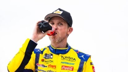 Denny Hamlin Makes NASCAR History at Pocono with Third Straight Cup Series Win from Pole Position