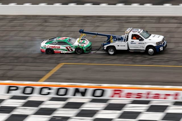 Bubba Wallace's Spotter Fires Back at Brad Keselowski After Pocono Crash Controversy