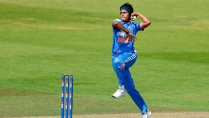 Shree Charani Climbs to No. 2 in ICC Women's T20I Bowling Rankings After Pakistan Heroics Shree Charani Climbs to No. 2 in ICC Women's T20I Bowling Rankings After Pakistan Heroics