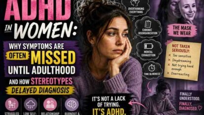 ADHD in Women: Why Symptoms Are Often Missed Until Adulthood and How Stereotypes Delayed Diagnosis ADHD in Women: Why Symptoms Are Often Missed Until Adulthood and How Stereotypes Delayed Diagnosis