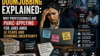 Doomjobbing Explained: Why Professionals Are Panic-Applying for Jobs Amid AI Fears and Economic Uncertainty