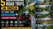 5 Breathtaking Road Trips in India to Take This Monsoon: From Goa to Munnar