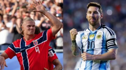 Erling Haaland Reacts to Lionel Messi's Historic World Cup Hat-Trick Against Algeria