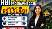 RBI Young Professionals Programme 2026: Earn Up to Rs 1.5 Lakh Monthly, Eligibility and Application Process Explained
