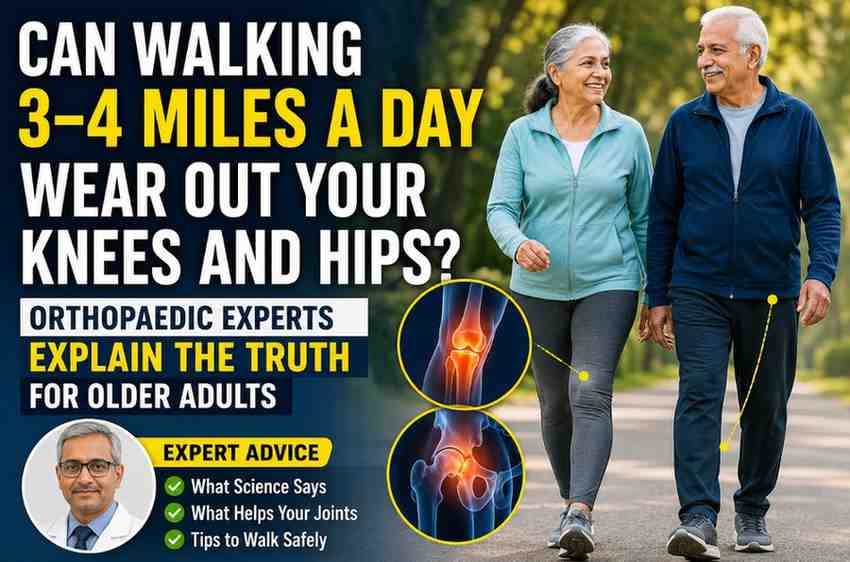 Can Walking 3–4 Miles a Day Wear Out Your Knees and Hips? Orthopaedic Experts Explain the Truth for Older Adults