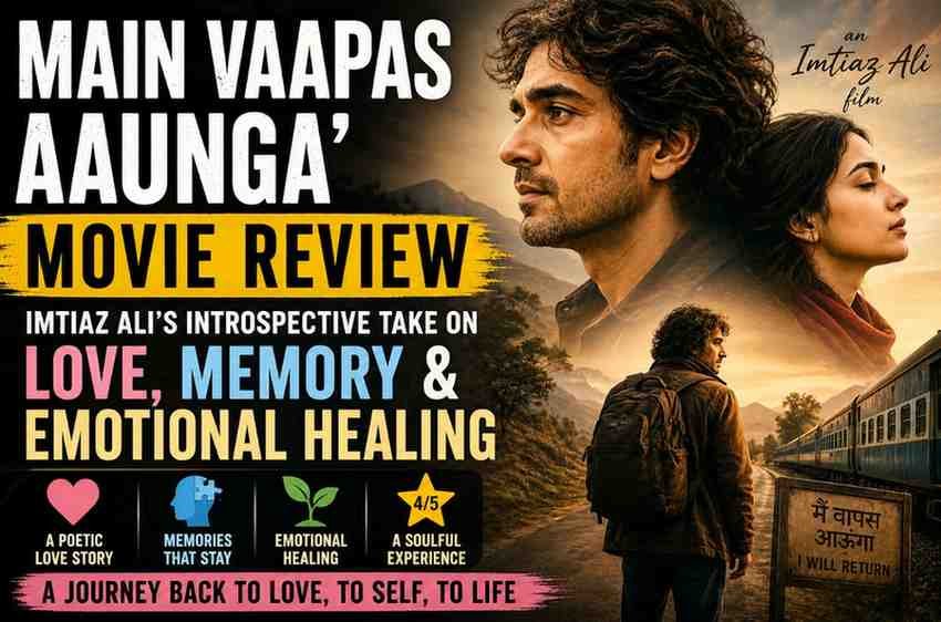 ‘Main Vaapas Aaunga’ Movie Review: Imtiaz Ali’s Introspective Take on Love, Memory & Emotional Healing