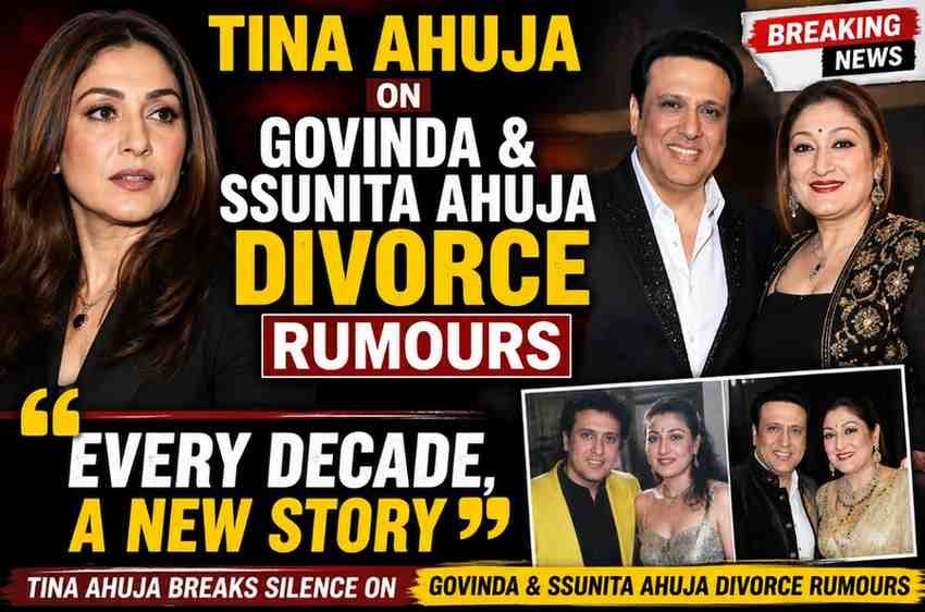 “Every Decade, a New Story”: Tina Ahuja Opens Up About Govinda and Ssunita Ahuja Divorce Rumours
