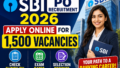 SBI PO Recruitment 2026: Apply Online for 1,500 Vacancies, Check Eligibility, Exam Dates and Selection Process