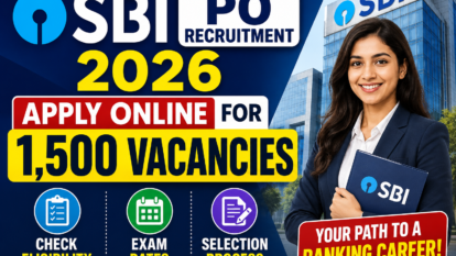 SBI PO Recruitment 2026: Apply Online for 1,500 Vacancies, Check Eligibility, Exam Dates and Selection Process
