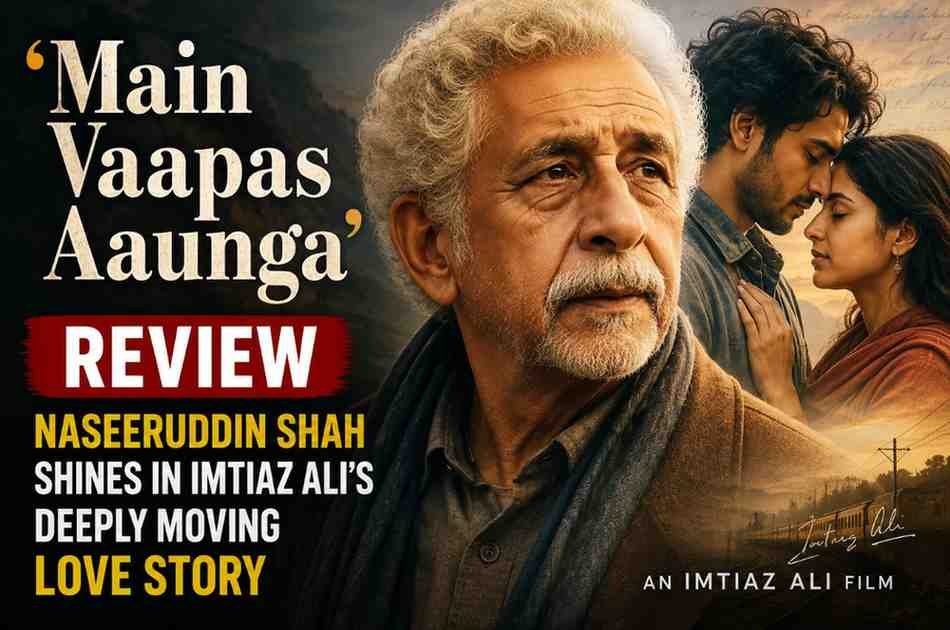 ‘Main Vaapas Aaunga’ Review: Imtiaz Ali Delivers a Timeless Love Story Anchored by a Magnificent Naseeruddin Shah