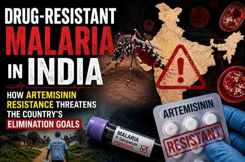 Drug-Resistant Malaria in India: How Artemisinin Resistance Threatens the Country’s Elimination Goals