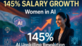 Women in AI Careers See 145% Salary Growth in India: Why AI Upskilling Is Transforming the Future of Work