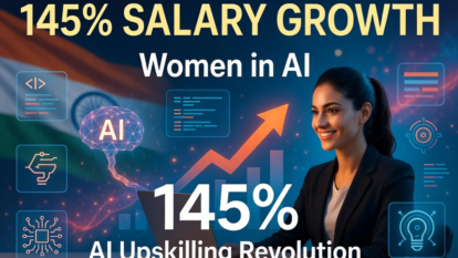 Women in AI Careers See 145% Salary Growth in India: Why AI Upskilling Is Transforming the Future of Work