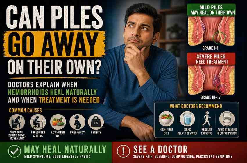 Can Piles Go Away on Their Own? Here’s What Doctors Say About Hemorrhoids and When Treatment Is Needed