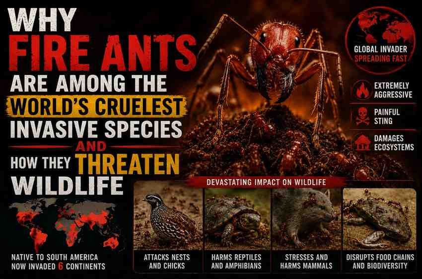 Why Fire Ants Are Considered Among the Cruelest Invasive Species on Earth