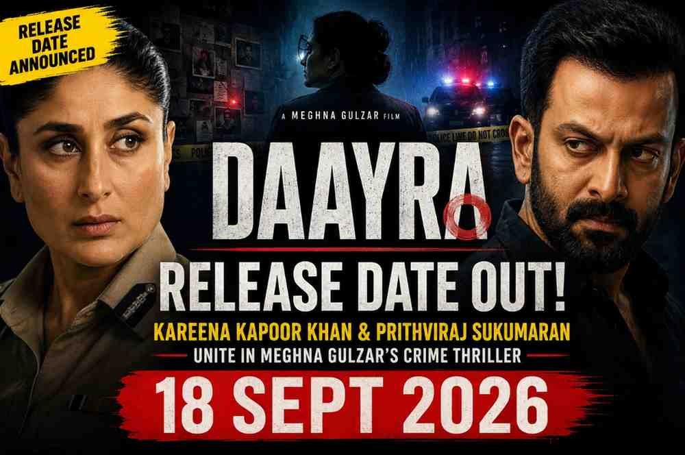 ‘Daayra’ Release Date Announced: Kareena Kapoor Khan and Prithviraj Sukumaran Unite in Meghna Gulzar’s Crime Thriller