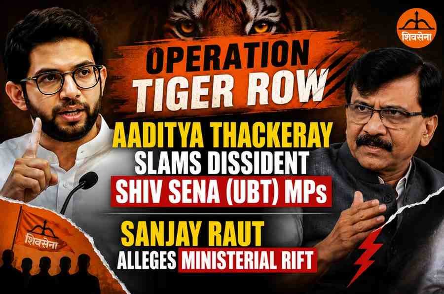 Operation Tiger Row: Aaditya Thackeray Slams Dissident Shiv Sena (UBT) MPs, Sanjay Raut Alleges Ministerial Rift