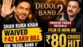Shah Rukh Khan Waived ₹42 Lakh Bill to Help ‘Deool Band 2’; Film Has Now Become an ₹80 Crore Hit