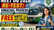 NEET UG 2026 Re-Test: Himachal Pradesh Announces Free HRTC Bus Travel for Aspirants Ahead of Exam