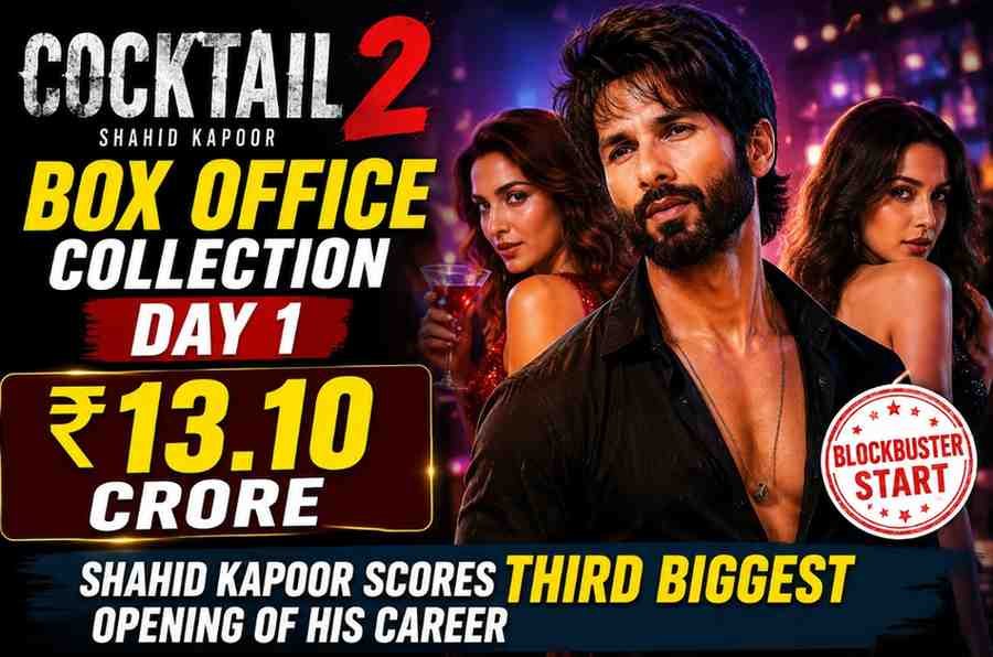 Cocktail 2 Box Office Collection Day 1: Shahid Kapoor Scores Third Biggest Opening of His Career with ₹13.10 Crore