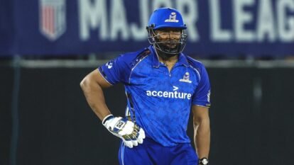 Kieron Pollard Becomes T20 Cricket’s All-Time Leading Run-Scorer, Surpasses Chris Gayle in Historic MLC 2026 Milestone