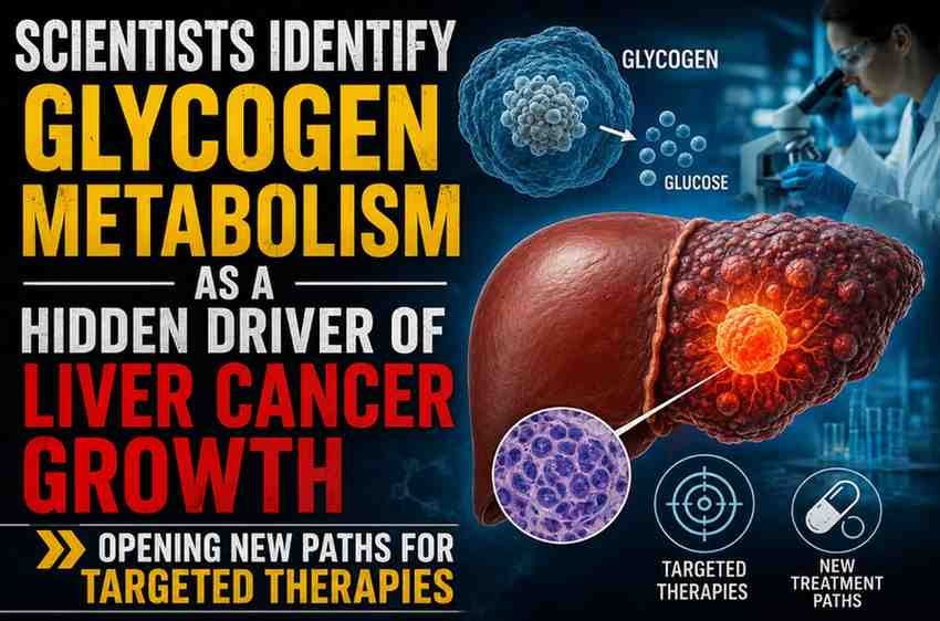Scientists Identify Glycogen Metabolism as a Hidden Driver of Liver Cancer Growth, Opening New Paths for Targeted Therapies