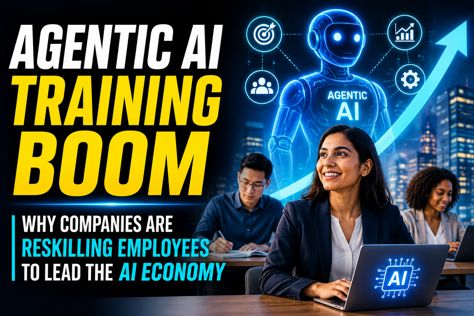 Agentic AI Training Boom: Why Companies Are Reskilling Employees to Lead the AI Economy