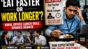 ‘Eat Faster or Work Longer’? Viral Office Lunch Rule Sparks Debate Over Workplace Culture and Unpaid Overtime