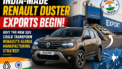 India-Made Renault Duster Exports Begin: First 750 SUVs Shipped to South Africa from Chennai
