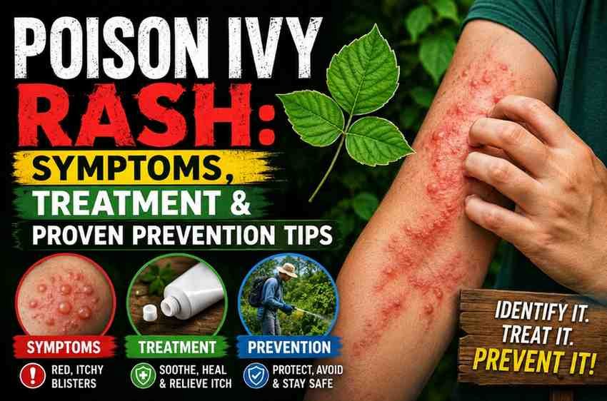 Poison Ivy Rash: Symptoms, Treatment & Proven Prevention Tips