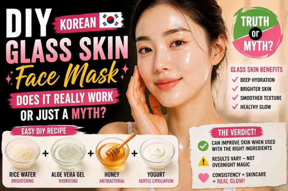 DIY Korean Glass Skin Face Mask: Does It Really Work or Just a Myth?
