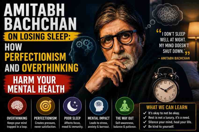Amitabh Bachchan on Losing Sleep: How Perfectionism and Overthinking Harm Your Mental Health