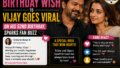 Trisha Krishnan’s Heartfelt Birthday Wish to Vijay Sparks Buzz: Inside the Viral Moment on His 52nd Birthday