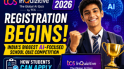 TCS InQuizitive 2026 Registration Begins: How Students Can Apply for India’s Biggest AI-Focused School Quiz Competition