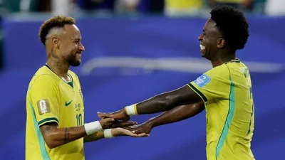 Vinicius Jr Joins Brazil Legends as Selecao Cruise Into FIFA World Cup Knockouts