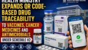 Health Ministry Expands QR Code-Based Drug Traceability to Vaccines, Cancer Medicines and Antimicrobials: What the New Schedule H2 Rules Mean