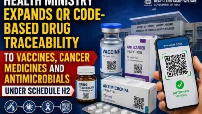 Health Ministry Expands QR Code-Based Drug Traceability to Vaccines, Cancer Medicines and Antimicrobials: What the New Schedule H2 Rules Mean