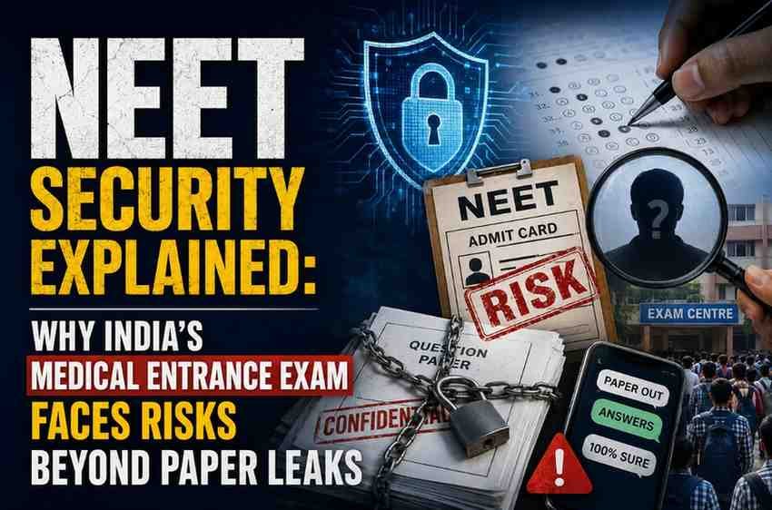 NEET Security Explained: Why India's Medical Entrance Exam Faces Risks Beyond Paper Leaks