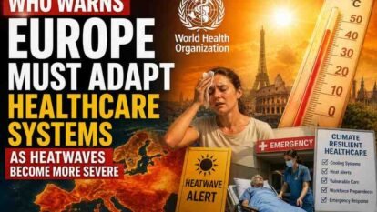WHO Warns Europe Must Adapt Healthcare Systems as Heatwaves Become More Severe