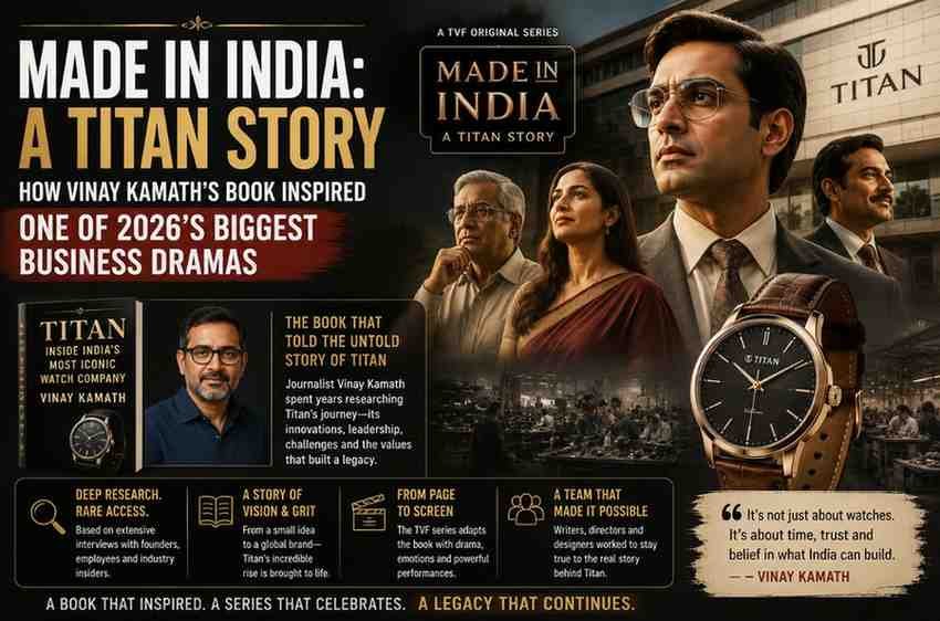 Made in India: A Titan Story – How Vinay Kamath’s Book Inspired One of 2026’s Biggest Business Dramas
