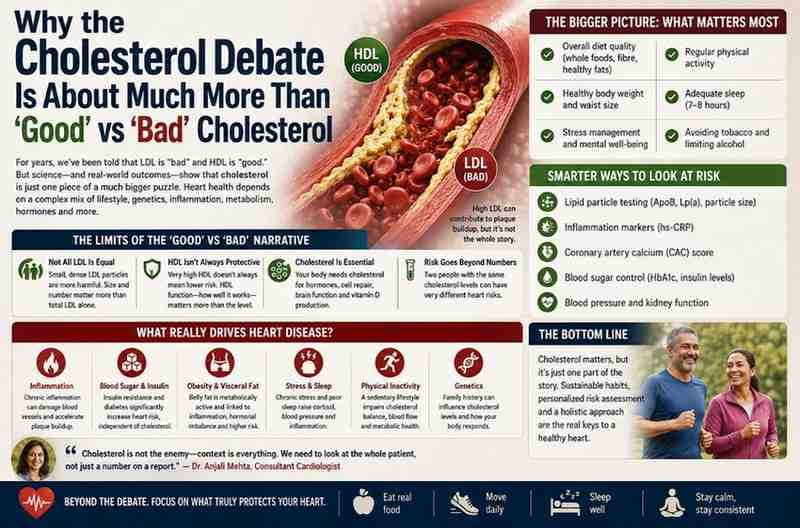 Why the Cholesterol Debate Is About Much More Than ‘Good’ vs ‘Bad’ Cholesterol