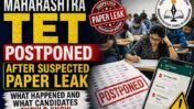 Maharashtra TET Postponed After Suspected Paper Leak: What Happened and What Candidates Should Know