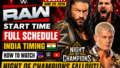 WWE RAW Start Time Today June 29, 2026: Full Schedule, India Timing, How to Watch and Night of Champions Fallout