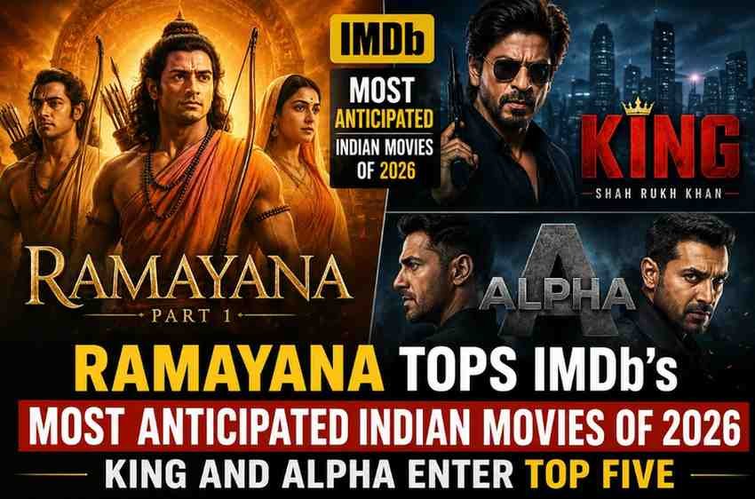 Ramayana Tops IMDb's Most Anticipated Indian Movies of 2026; King and Alpha Enter Top Five