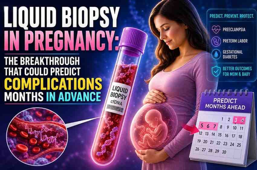 Liquid Biopsy in Pregnancy: The Breakthrough That Could Predict Complications Months in Advance