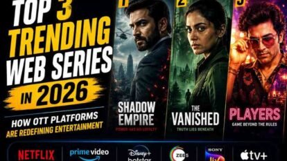 Top 3 Trending Web Series in 2026: How OTT Platforms Are Redefining Entertainment Top 3 Trending Web Series in 2026: How OTT Platforms Are Redefining Entertainment