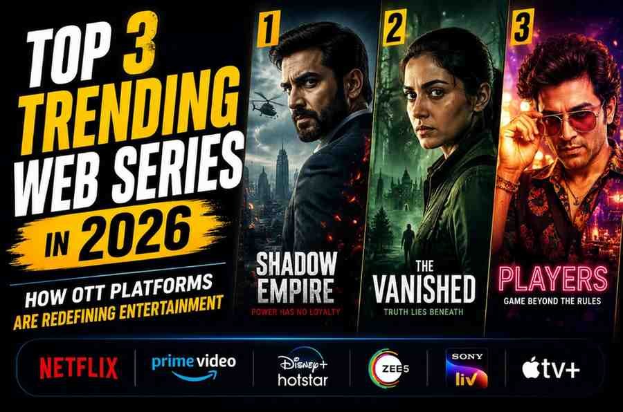 Top 3 Trending Web Series in 2026: How OTT Platforms Are Redefining Entertainment