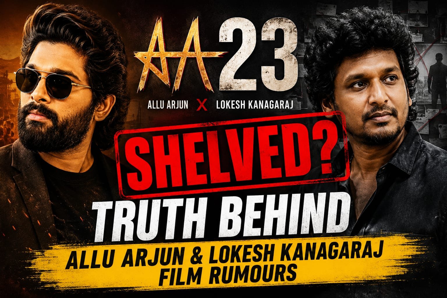 Is AA23 Shelved? Truth Behind Allu Arjun & Lokesh Kanagaraj Film Rumours Create main thumbnail